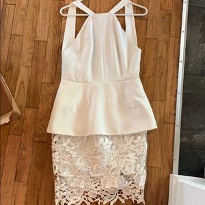 White Cameo dress